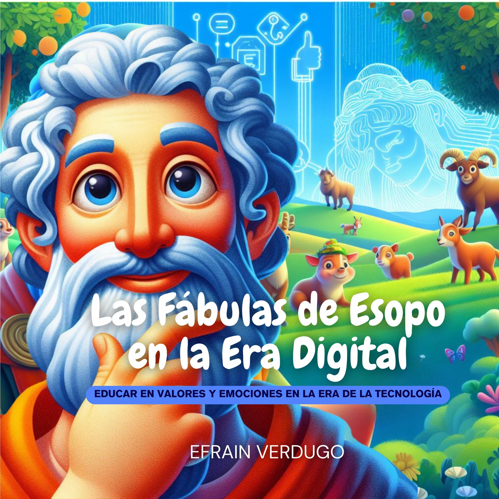 Portada de Las Fábulas de Esopo en la Era Digital